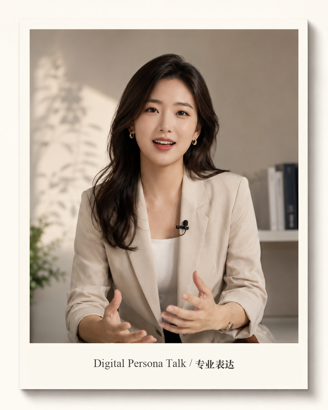 Digital Persona Talk / 专业表达